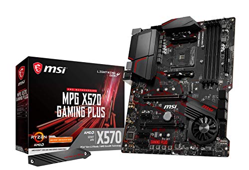 MSI MPG X570 GAMING PLUS AMD AM4 DDR4 M.2 USB 3.2 Gen 2 HDMI ATX Gaming Motherboard von MSI