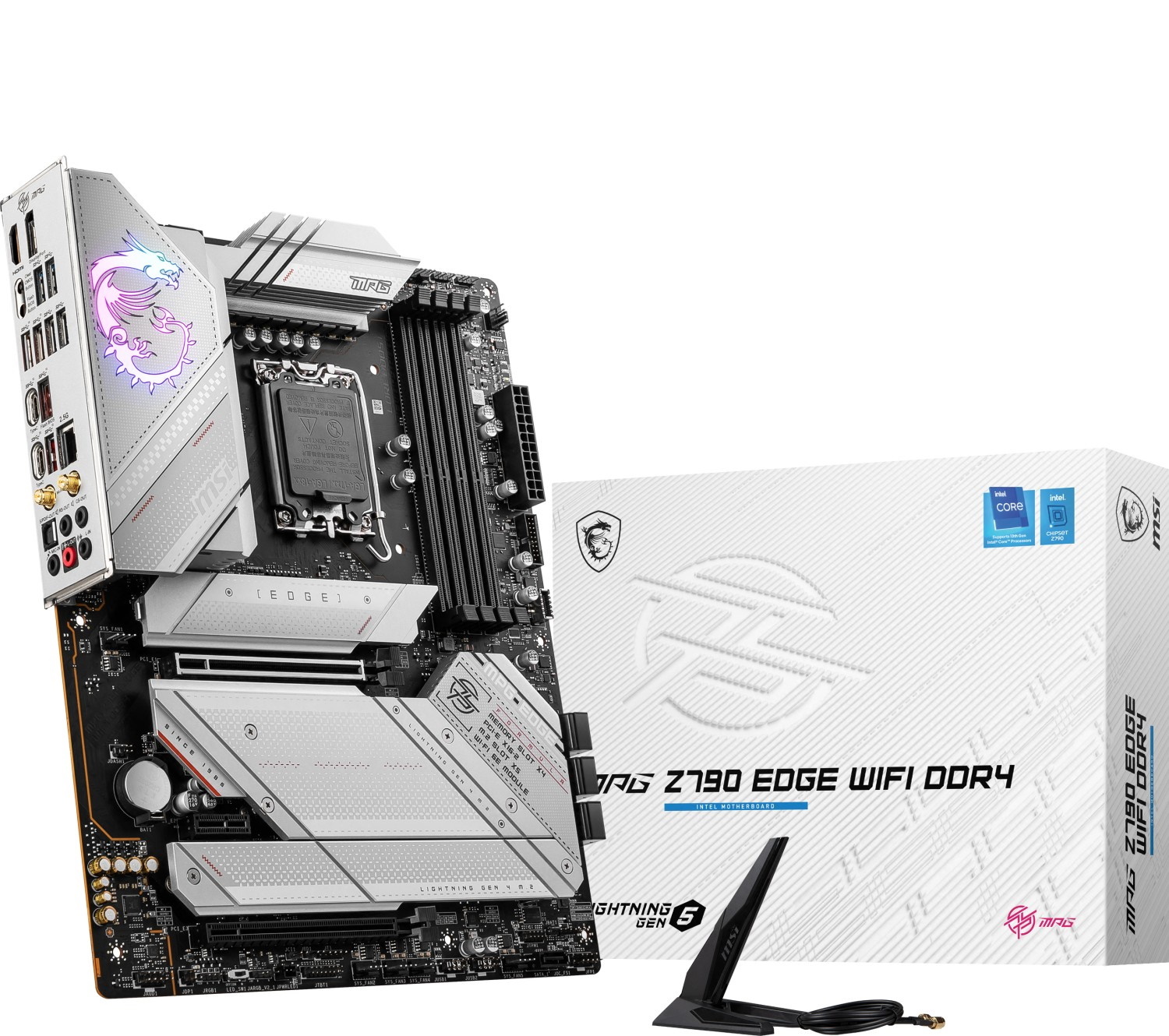 MSI MPG Z790 EDGE DDR4 WIFI Gaming Mainboard Sockel 1700 von MSI