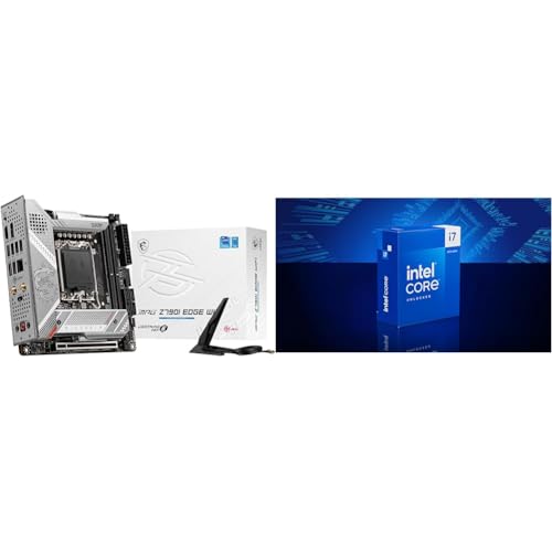 MSI MPG Z790I Edge WiFi Motherboard + Intel® Core™ i7-14700K Desktop Processor 20 cores von MSI