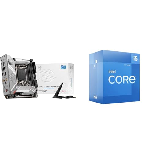 MSI MPG Z790I Edge WiFi Motherboard + Intel Core i5-12400 12. Generation Desktop Prozessor MSI MPG Z790I Edge WiFi Motherboard + Intel Core i5-12400 12. Generation Desktop Prozessor von MSI
