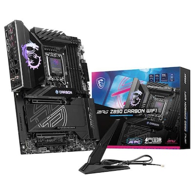 MSI MPG Z890 CARBON WIFI ATX Mainboard Sockel 1851 TB4/HDMI MSI MPG Z890 CARBON WIFI ATX Mainboard Sockel 1851 TB4/HDMI von MSI
