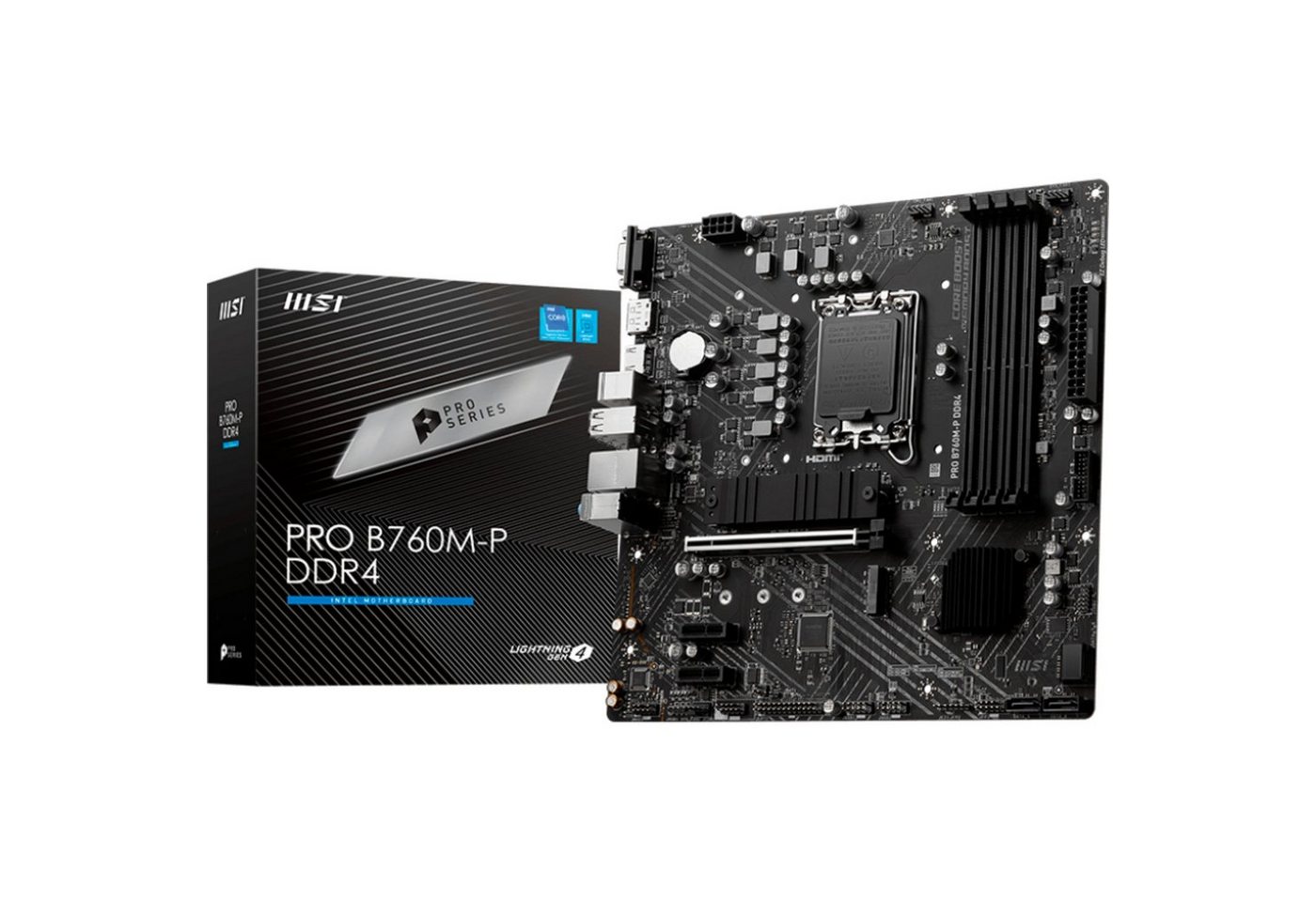 MSI MSI B760M-P DDR4, Mainboard Mainboard MSI MSI B760M-P DDR4, Mainboard Mainboard von MSI