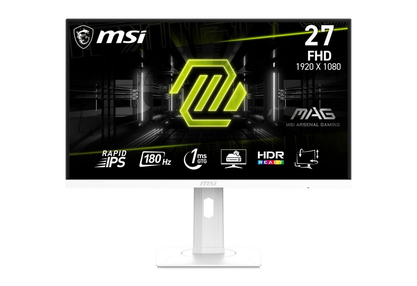 MSI MSI MAG 274PFWDE Monitor Gaming-LED-Monitor (1.920 x 1.080 Full HD, 1 ms Reaktionszeit, 180 Hz, IPS Panel) von MSI