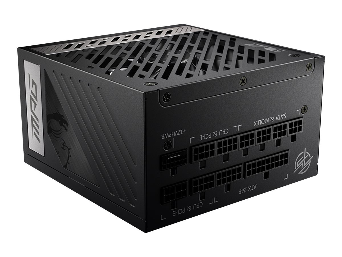 MSI MSI MPG A1000G 1000 Watt ATX 80+ Gold Netzteil PCIe5.0 vollmodular ... PC-Netzteil MSI MSI MPG A1000G 1000 Watt ATX 80+ Gold Netzteil PCIe5.0 vollmodular ... PC-Netzteil von MSI