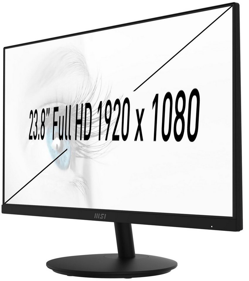 MSI MSI PRO MP242ADE TFT-Monitor (1.920 x 1.080 Full HD, 1 ms Reaktionszeit, 100 Hz, IPS Panel) von MSI