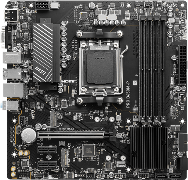 MSI Mainboard MSI PRO B650M-P MSI Mainboard MSI PRO B650M-P von MSI