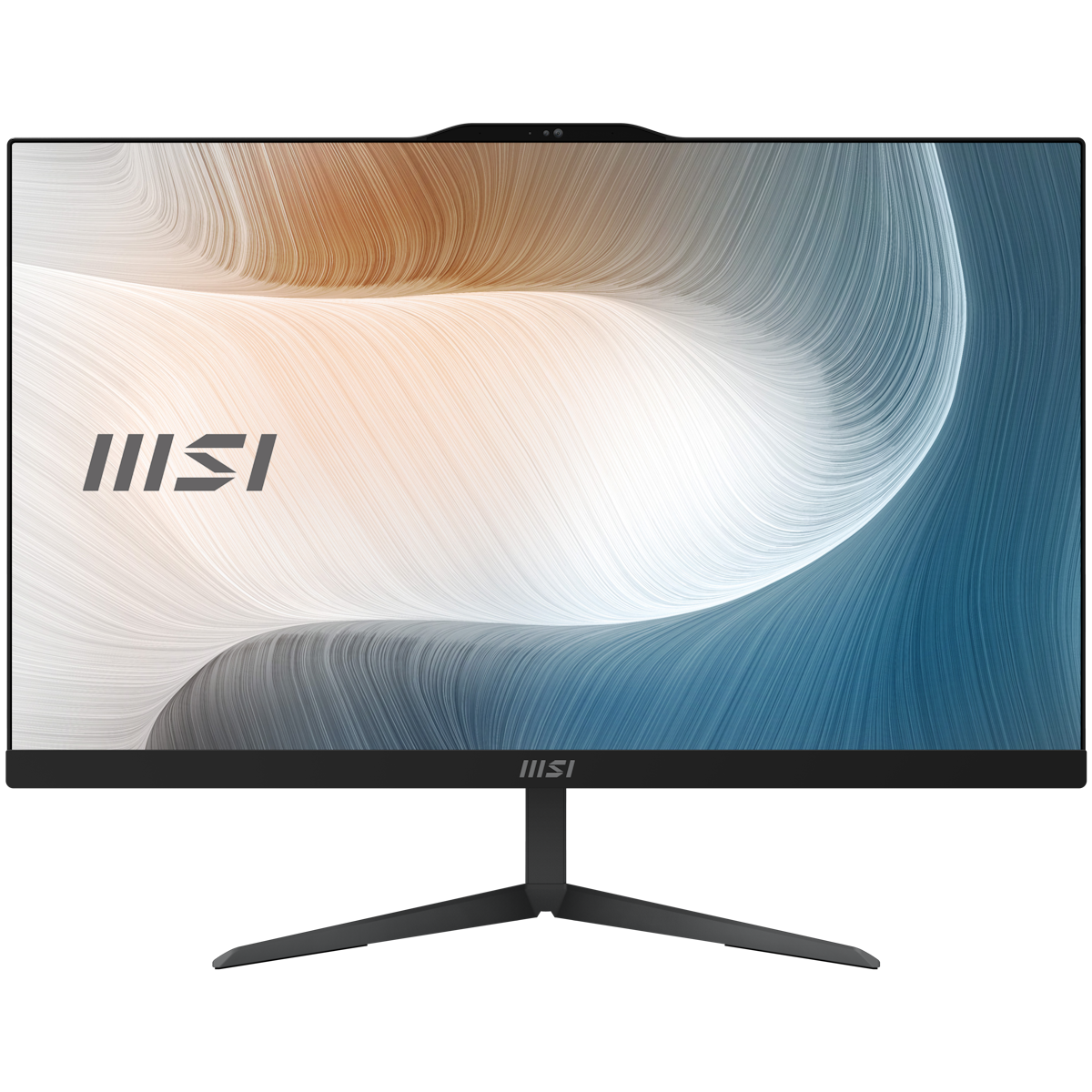MSI Modern AM242 12M-1629XDE All-in-One schwarz 23.8" (60,5cm) FHD Display, Intel Core i3-1215U, 8GB RAM, 256GB M.2 SSD, Intel Grafik, Wi-Fi 6E, Bluet von MSI