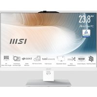 MSI Modern AM242P 1M-1206DE Core 3 100U 16GB/256GB SSD 23,8" Win11 Pro weiß von MSI