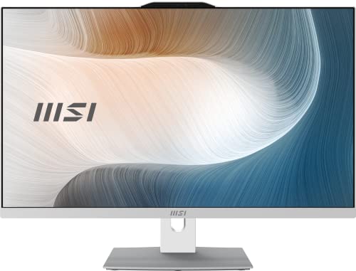 MSI Modern AM272P 12M-022EU All In One 27" CPU i5-1240P DDR4 8GB 512G M.2 PCIe SSD Windows 11 Pro weiß von MSI