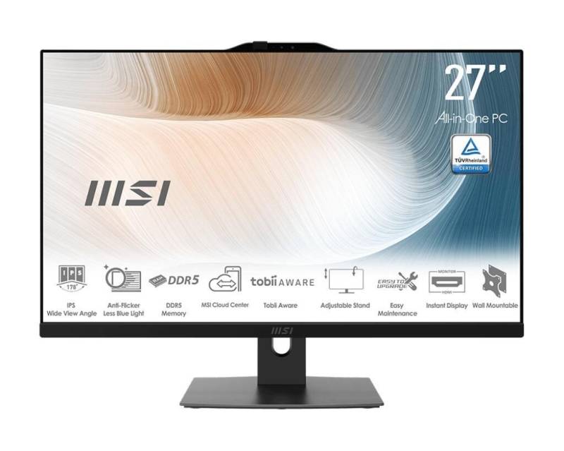 MSI Modern AM272P 1M All-in-One-PC 69cm (27") Schwarz von MSI