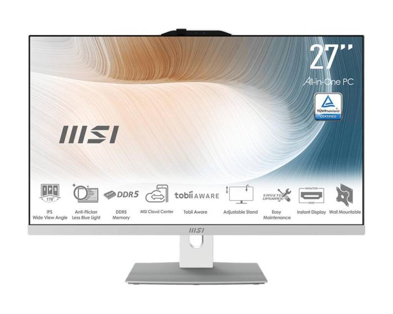 MSI Modern AM272P 1M All-in-One-PC 69cm (27") Weiß von MSI