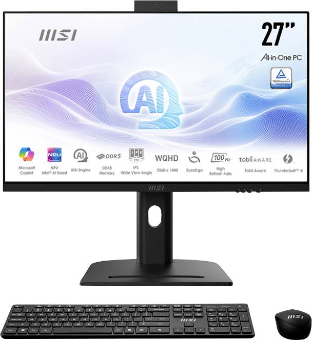 MSI Modern AM273QP Al 1UM-006DE/27/black/32GB/1TB/Non-Touch W11P MSI Modern AM273QP Al 1UM-006DE/27/black/32GB/1TB/Non-Touch W11P von MSI