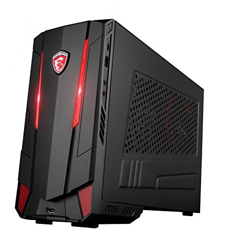 MSI Nightblade MI3 7RB-028DE Gaming-PC (Intel Core i5-7400, MSI Nvidia GeForce GTX1050Ti GAMINGX 4G, Intel Optane 16GB M.2 PCIe, 2TB HDD, 8GB DDR4, Windows 10 Home) schwarz von MSI
