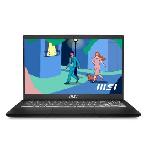 MSI Notebook Modern 15 B7M-066ES 15.6 FHD (1920 x 1080), 60 Hz, Ryzen 7 7730U, AMD Radeon™ Graphics, ONBOARD DDR IV 16 GB, 512 GB PCIE SSD. W11 Home Marke von MSI