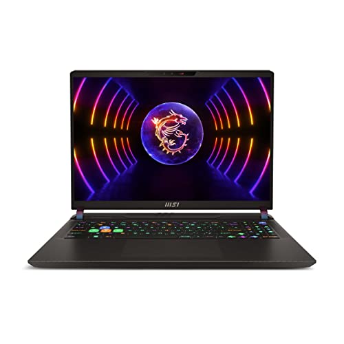 MSI Notebook Vector GP68HX 12VH-009XES I9-12900HX 32GB RAM NVIDIA GeForce RTX 4080 QWERTY Spanisch 16" 1 TB SSD von MSI