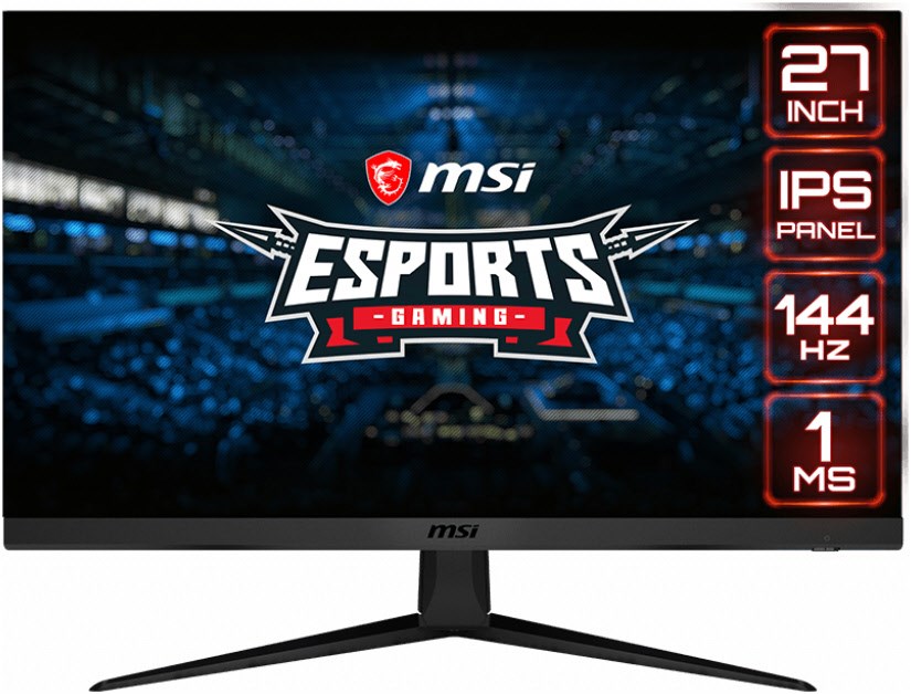 MSI Optix G271 69cm (27 Zoll) FHD IPS Gaming-Monitor schwarz von MSI
