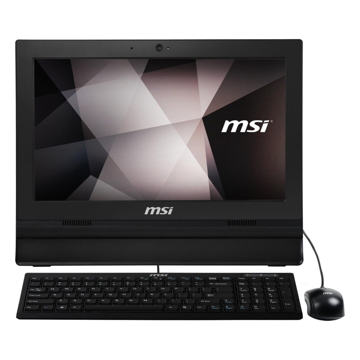 MSI PRO 16T 10M-228XDE All-in-One 15,6" Touch Display, Intel Celeron 5205U, 4GB RAM, 128GB SSD, oOS von MSI