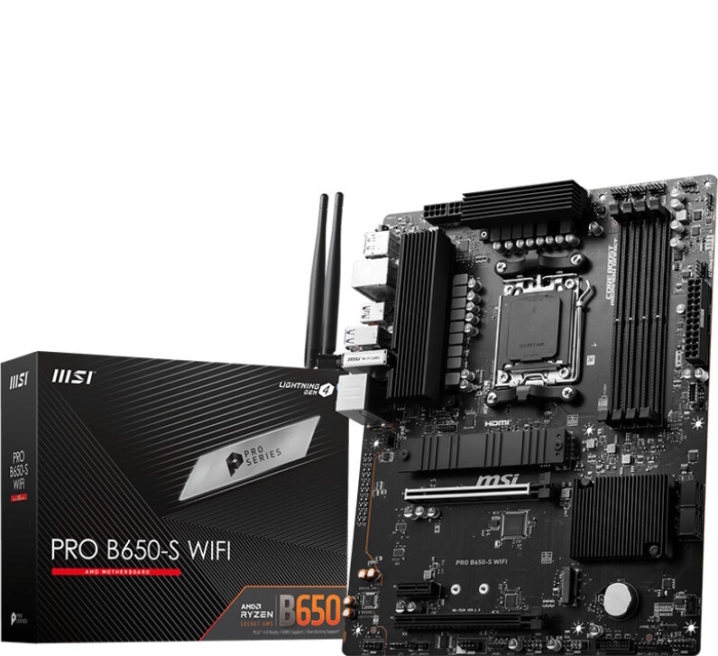 MSI PRO B650-S WIFI Mainboard von MSI