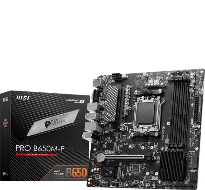 MSI PRO B650M-P Mainboard von MSI