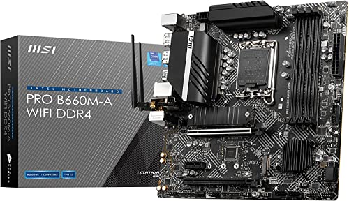 MSI PRO B660M-C EX DDR4 Intel Gaming Mainboard von MSI