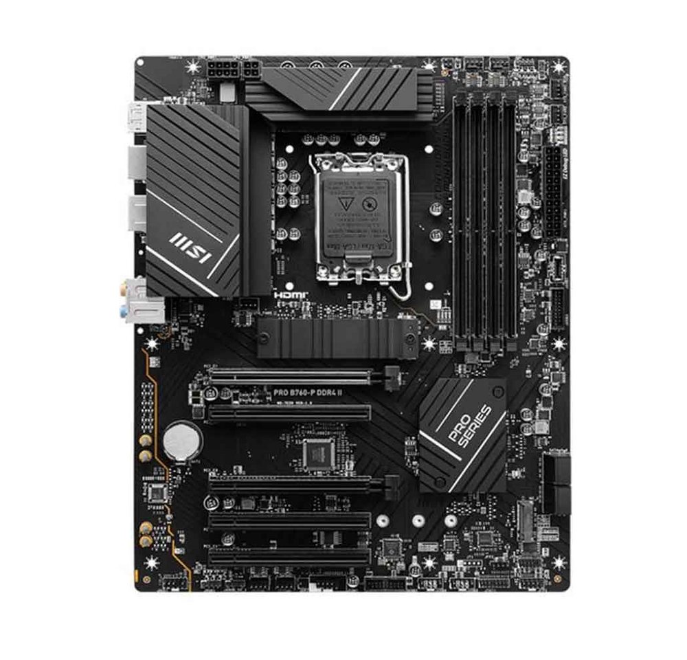 MSI PRO B760-P DDR4 II Mainboard MSI PRO B760-P DDR4 II Mainboard von MSI