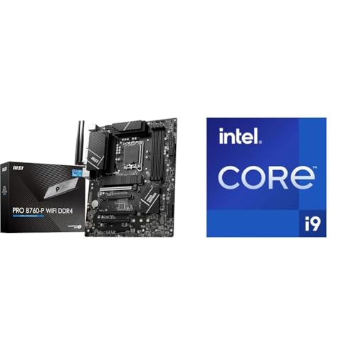 MSI PRO B760-P WiFi DDR4 Mainboard + Intel® Core™ i9-14900KF Prozessoren 24 cores von MSI