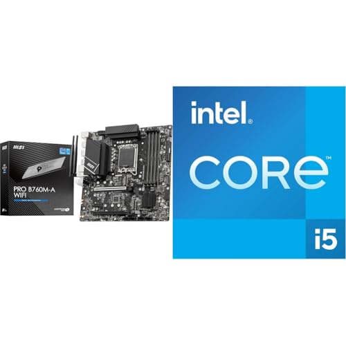 MSI PRO B760M-A WiFi Motherboard + Intel® Core™ i5-14600K Desktop Processor 14 cores von MSI