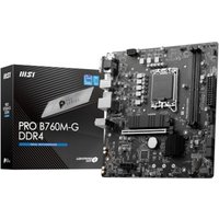 MSI PRO B760M-G DDR4 mATX Mainboard Sockel 1700 M.2/HDMI/DP/VGA/USB3.2 von MSI