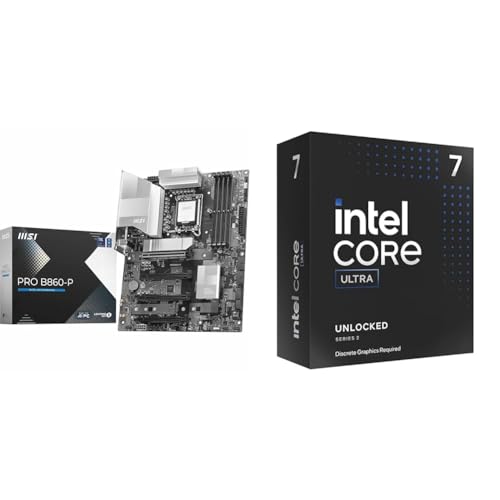MSI PRO B860-P Mainboard + Intel® Core™ Ultra 7 Desktop-Prozessor 265KF 20 Kerne von MSI