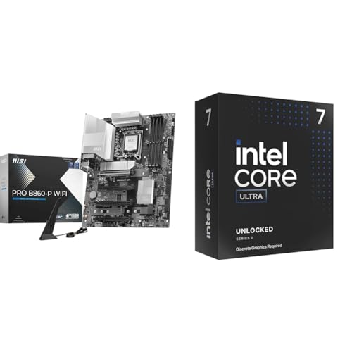 MSI PRO B860-P WiFi Mainboard + Intel® Core™ Ultra 7 265KF Prozessoren 20 cores von MSI
