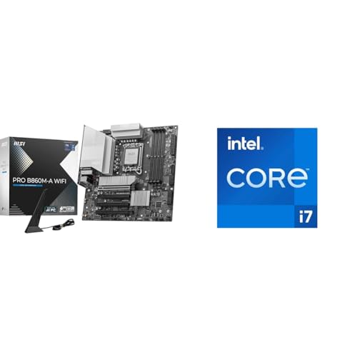 MSI PRO B860M-A WiFi Mainboard + Intel® Core™ i7-14700KF Prozessoren 20 cores von MSI