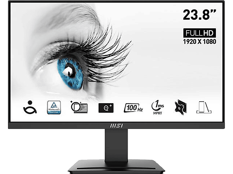 MSI PRO MP2412DE 23,8 Zoll Full-HD Monitor (4 ms Reaktionszeit, 100 Hz) von MSI