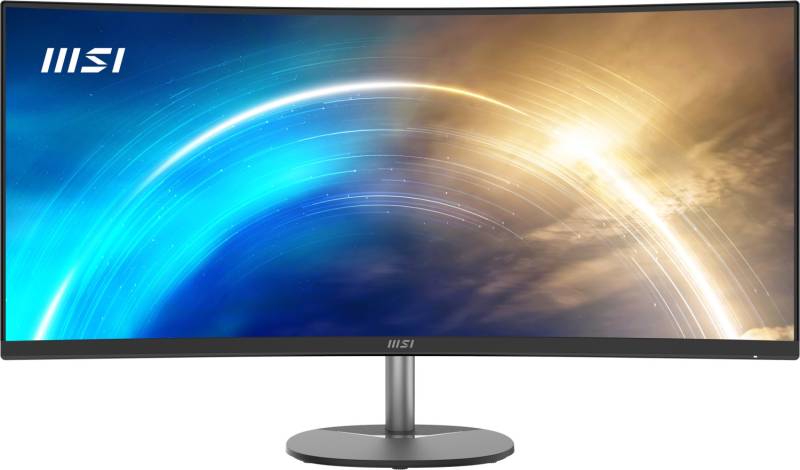 MSI PRO MP341CQDE Computerbildschirm 86,4 cm (34) 3440 x 1440 Pixel UltraWide Quad HD Schwarz (9S6-3PB2CT-005) von MSI