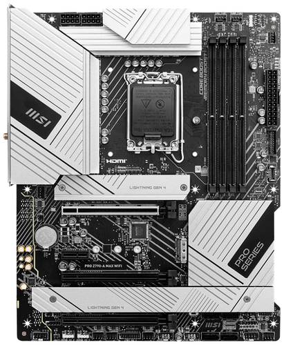 MSI PRO Z790-A MAX Wifi Mainboard Sockel (PC) Intel® 1700 Formfaktor (Details) ATX Mainboard-Chipsa von MSI