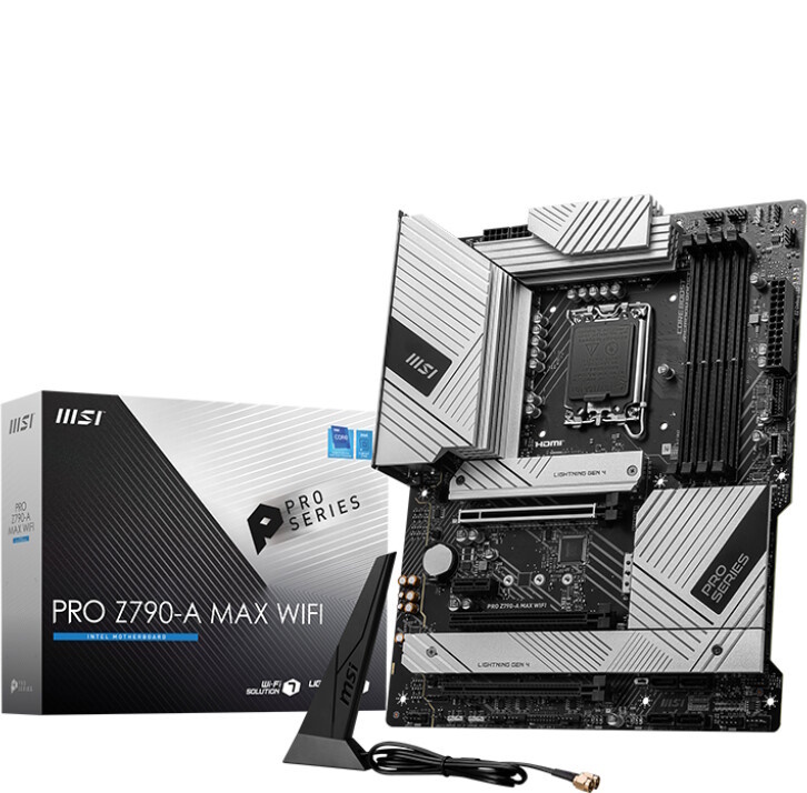 MSI PRO Z790-A Max WIFI Mainboard Sockel 1700 von MSI