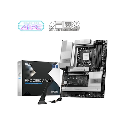 MSI PRO Z890-A WIFI ATX Mainboard Sockel 1851 TB4/HDMI MSI PRO Z890-A WIFI ATX Mainboard Sockel 1851 TB4/HDMI von MSI