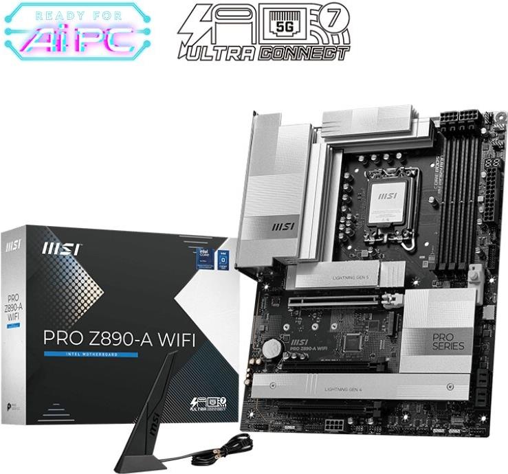 MSI PRO Z890-A WIFI Mainboard (7E32-002R) von MSI