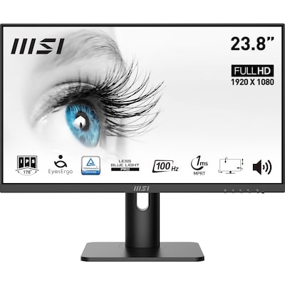 MSI Pro MP243XPDE 60cm (23,8") FHD IPS Office Monitor 16:9 HDMI/DP 100Hz Sync von MSI