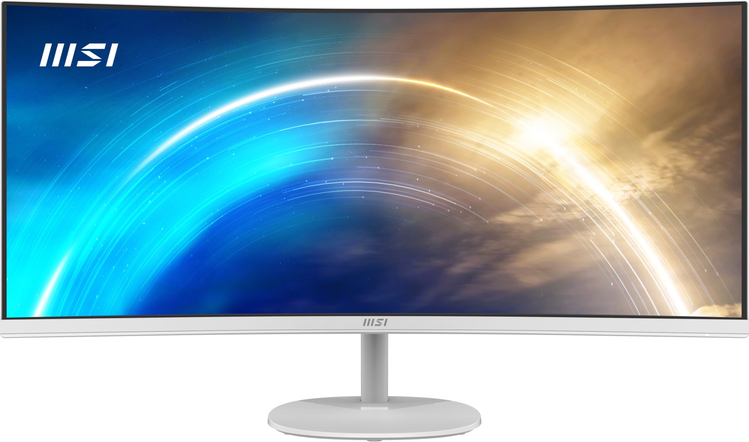 MSI Pro MP341CQWDE Computerbildschirm 86,4 cm (34) 3440 x 1440 Pixel UltraWide Quad HD Weiß (9S6-3PB2CT-010) von MSI