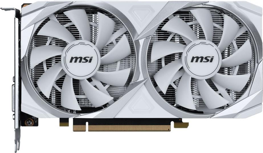 MSI RTX3050 VENTUS 2X XS OC WHITE 8GB GDDR6 HDMI DVI DP (V809-4299R) von MSI