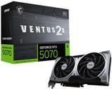 MSI RTX5070 Ventus 2X OC 12GB GDDR HDMI 3xDP - Grafikkarte - 12.288 MB (V532-003R) von MSI