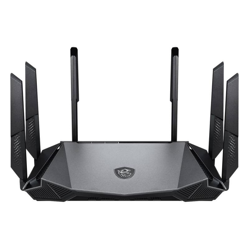 MSI RadiX AX6600 WiFi 6 Gaming Router AX6600 Tri-Band, 4x Gigabit LAN von MSI