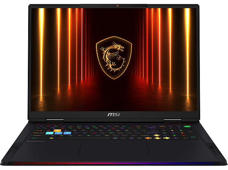 MSI Raider 18HX A2XWJG-074U9, Gaming Notebook, mit 18 Zoll Display, Intel® Core™ Ultra 9,285HX Prozessor, 64 GB RAM, 2 TB SSD, NVIDIA GeForce RTX™ 5090, Schwarz (Core Black), Windows 11 Home von MSI