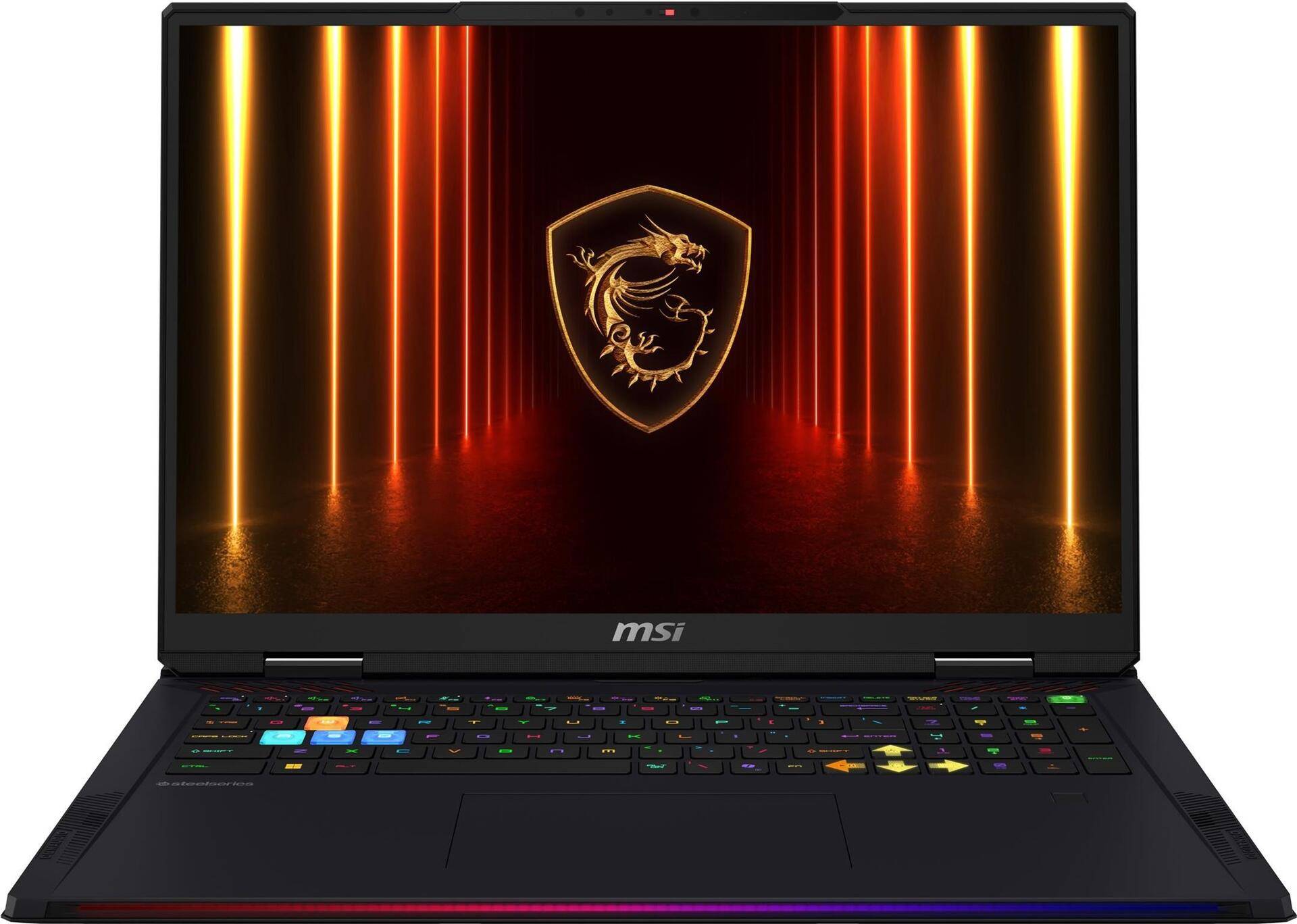 MSI Raider A18 HX A9WIG-080 - 18 UHD+ MiniLED 120Hz Display, AMD Ryzen 9 9955HX3D, 64GB DDR5 RAM, 2TB SSD, NVIDIA GeForce RTX 5080, Windows 11 Home (00182L-080) von MSI