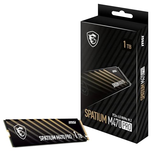 MSI SPATIUM M470 Pro PCIe 4.0 NVMe M.2 1TB MSI SPATIUM M470 Pro PCIe 4.0 NVMe M.2 1TB von MSI