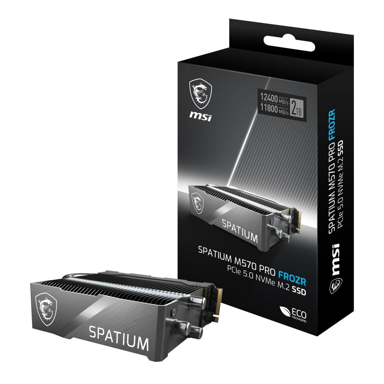 MSI SPATIUM M570 NVMe M.2 2 TB FROZR MSI SPATIUM M570 NVMe M.2 2 TB FROZR von MSI