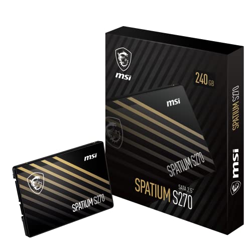 MSI SSD SPATIUM S270 SATA 2.5" 240GB von MSI