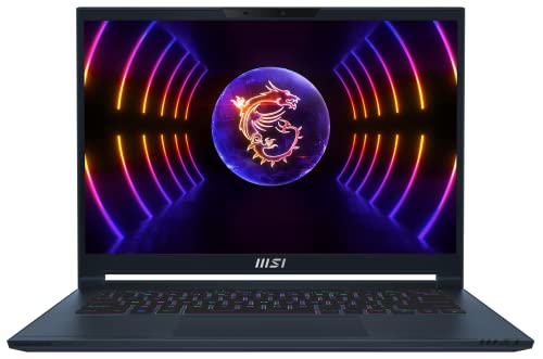 MSI Stealth 14 Studio | 35,7 cm (14,0 Zoll) QHD+ | Intel Core i7-13700H | 6 GB VRAM | 1 TB SSD | RTX 4050 Laptop GPU | Windows 11 Hom | Innovative Vapor Chamber-Kühlung | Star Blue | A13VE-029 von MSI