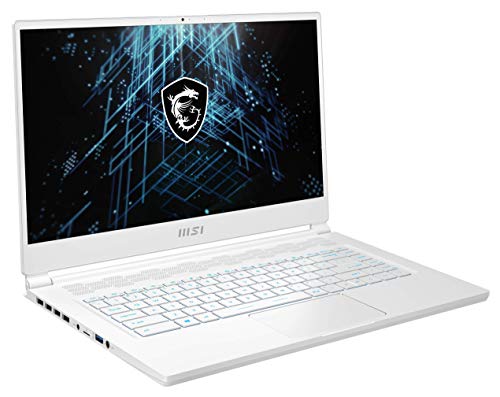 MSI Stealth 15M White 15.6 Zoll FHD (1920*1080 Pixel/144 Hz) Gaming Notebook (Intel Core i7-11375H Special Edition), 16 GB RAM DDR4-3200, NVIDIA GeForce RTX 3060, 1TB Windows 10 Home, A11UEK-028 von MSI