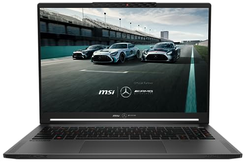 MSI Stealth 16 Mercedes-AMG Motorsport, Exklusive Limited Edition | Gaming Laptop, 40,7 cm (16,0 Zoll) UHD+, i9-13900H Prozessor, 32 GB DDR5-5200 RAM, 2 TB SSD, GeForce RTX™ 4070, QWERTZ Tastatur von MSI